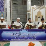مراسم قرآن خوانی ماه مبارک رمضان در شهر دشتی
